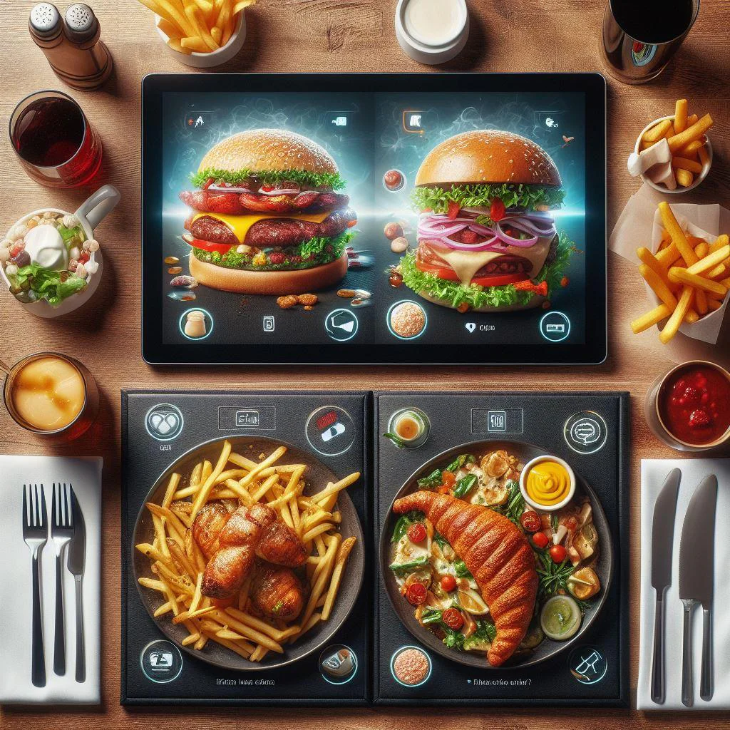Meniurile digitale in restaurantele fast-food versus cele fine dining – Compararea modului in care restaurantele fast-food si cele fine dining utilizeaza meniurile digitale pentru a comunica valorile nutritionale