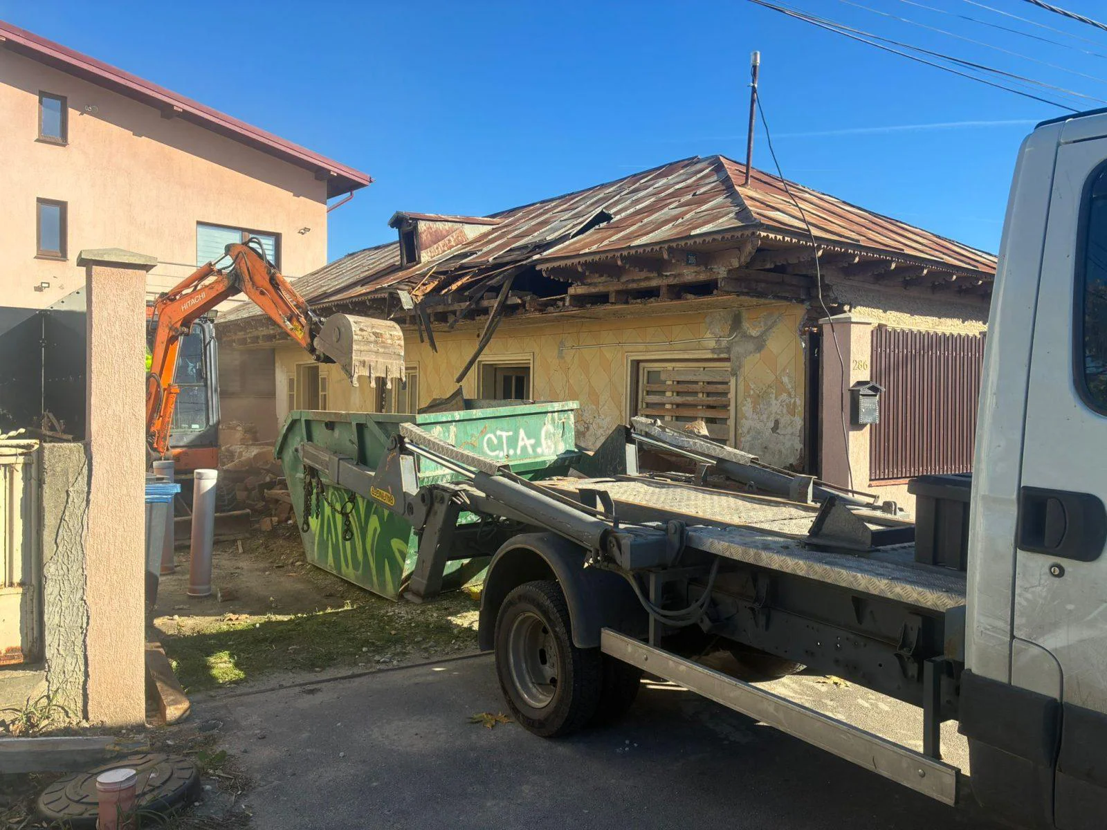 container de gunoi de închiriat